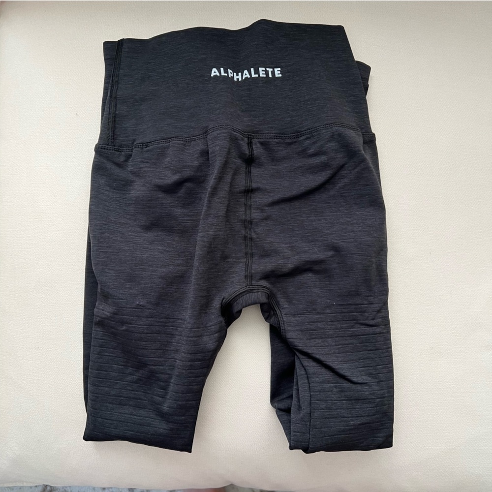 Alphalete OG revival legging black marl
